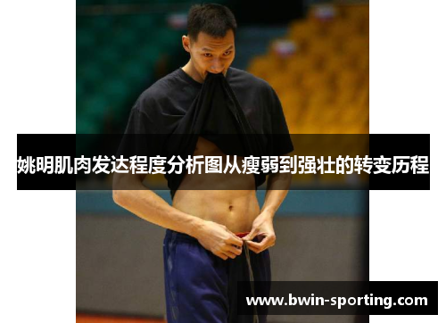 姚明肌肉发达程度分析图从瘦弱到强壮的转变历程